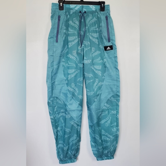 adidas Sportswear Woven LightweightPants, Minton, Women's, Size S(4).